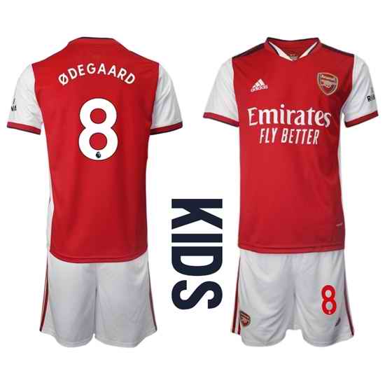 Kids Arsenal Soccer Jerseys 020